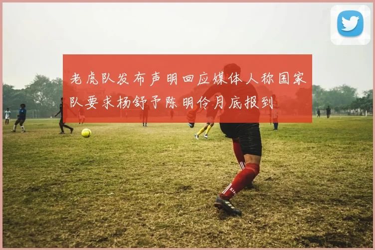 老虎队发布声明回应媒体人称国家队要求杨舒予陈明伶月底报到